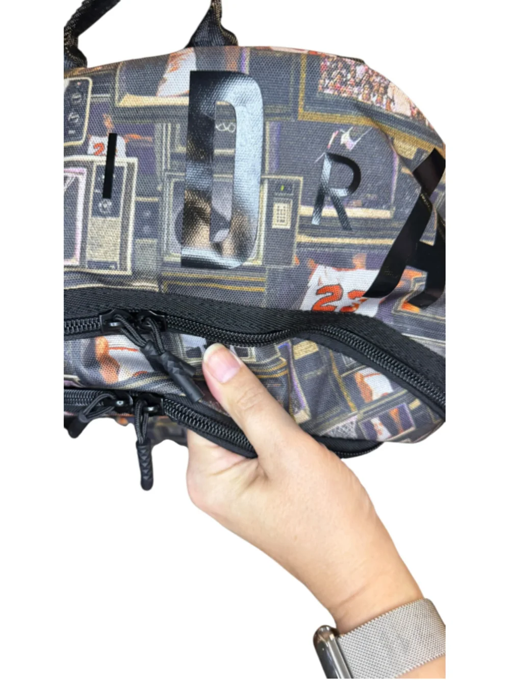 Men's Jordan Backpack One Size Black Multi-color